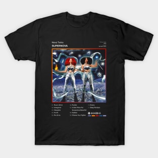 Nova Twins - Supernova Tracklist Album T-Shirt